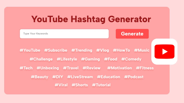YouTube Trending Hashtag Generator Free 2026