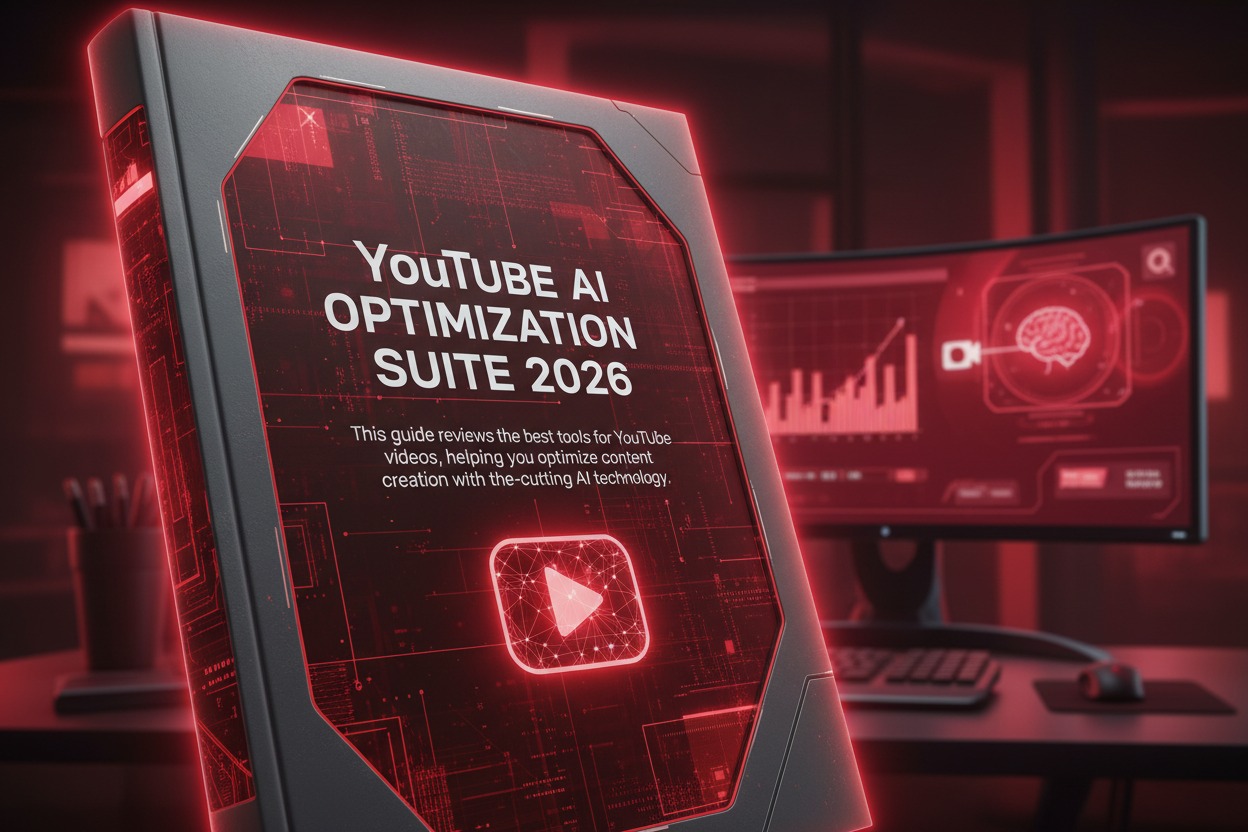 YouTube AI Optimization Suite 2026, This guide reviews the best tools for YouTube videos, helping you optimize content creation with cutting-edge AI technology