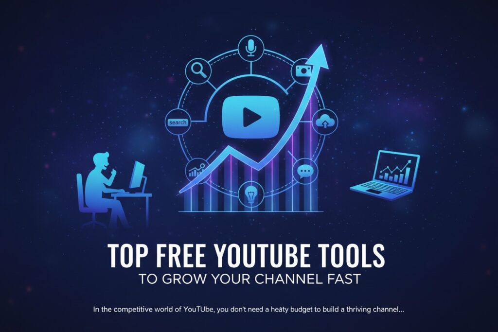Top Free YouTube Tools to Grow Your Channel Fast, In the competitive world of YouTube, you don't need a hefty budget to build a thriving channel. ...