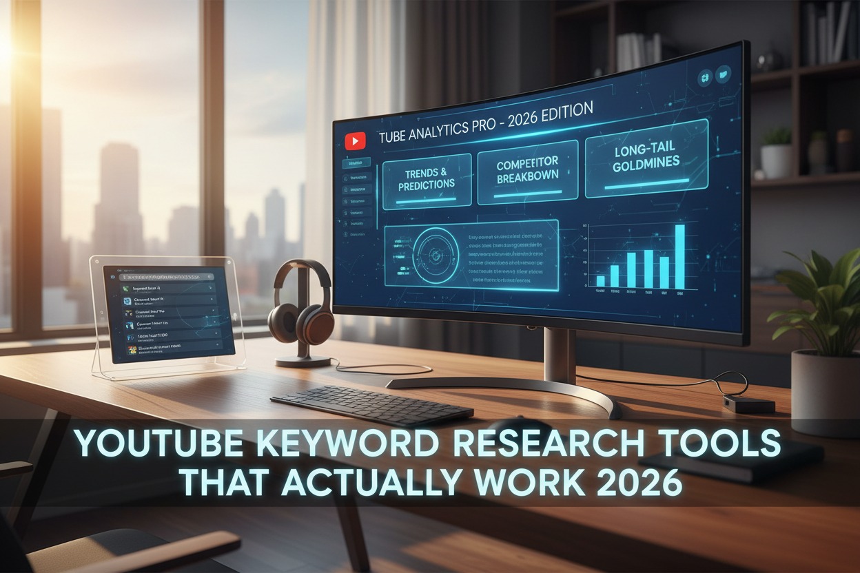 YouTube Keyword Research Tools That Actually Work 2026