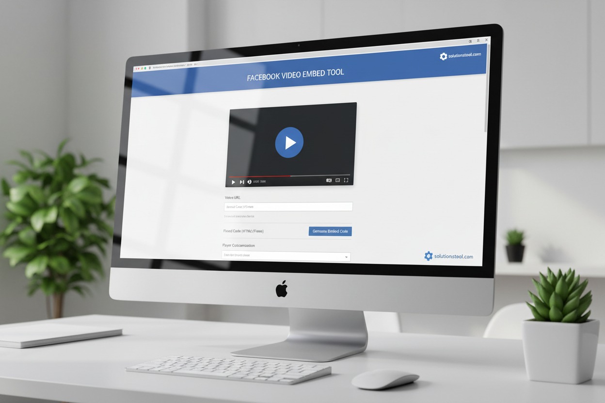 Facebook Video Embed Tool