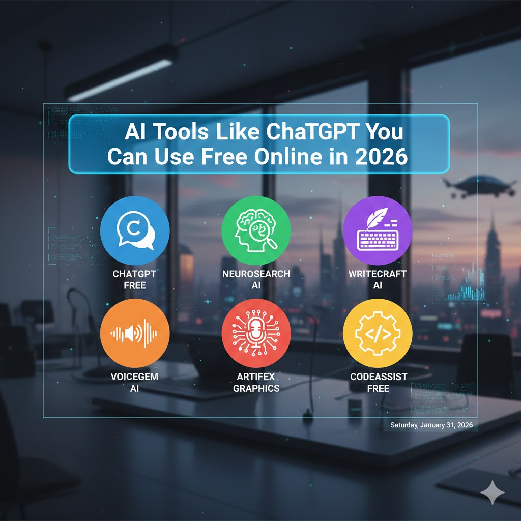 AI Tools Like ChatGPT You Can Use Free Online in 2026