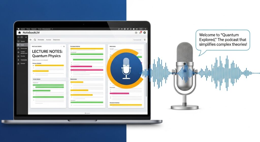 How to Use NotebookLM to Turn Your Lecture Notes into a Podcast