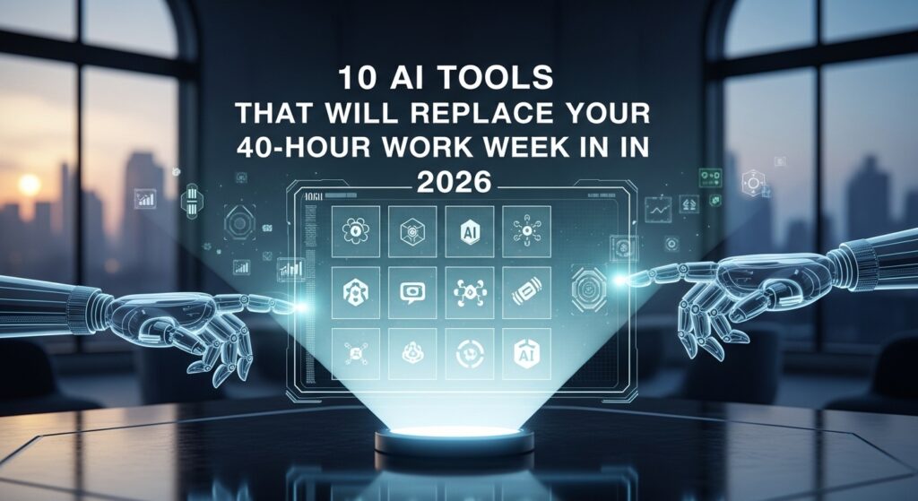 10 AI Tools That Will Replace Your 40-Hour Work Week in 2026