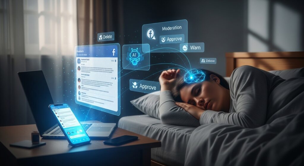 How to Use AI to Moderate Your Facebook Group While You Sleep