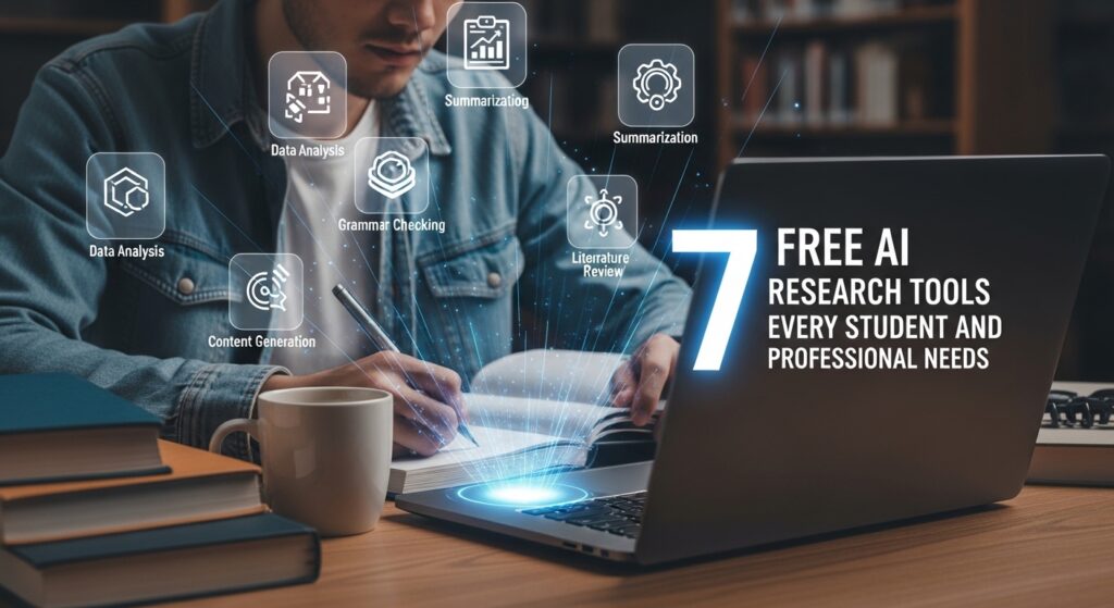 7 Free AI Research Tools Every Student and Professional Needs