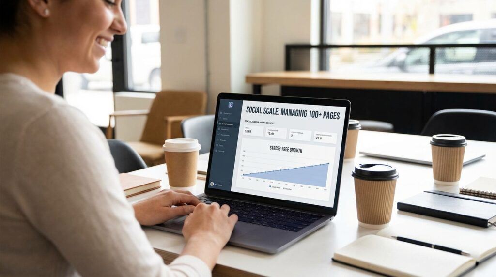 Social Scale: Managing 100+ Pages Without the Stress