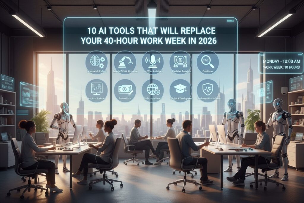 10 AI Tools That Will Replace Your 40-Hour Work Week in 2026